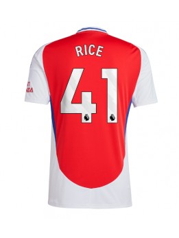 Arsenal Declan Rice #41 Domaci Dres 2024-25 Kratak Rukavima